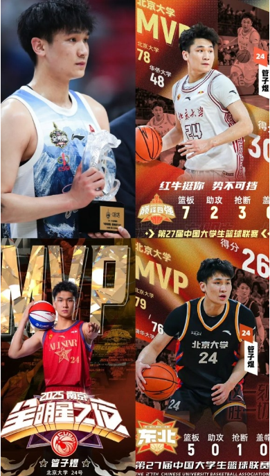 管子煜30+7率北大夺冠大学退役将加盟广州打CBA+曾获星锐赛MVP
